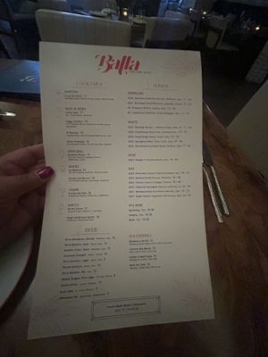 Menu photo 7 Balla Italian Soul Las Vegas, NV