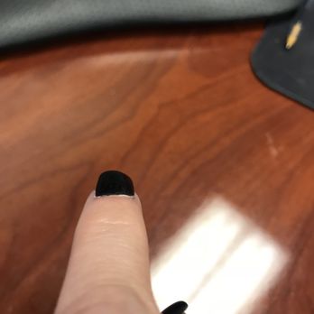 T Nails Spa - Thickness was so lopsided....I tried to tell her this multiple times and was brushed off....Will not be back. - Nail Salons Near Me - Houston, Texas