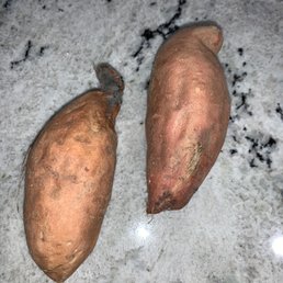 Spoiled / rotten sweet potatoes