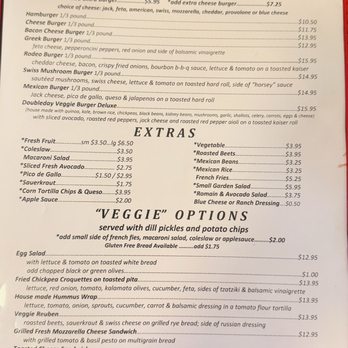 Doubleday Cafe - Menu - June 2026 - American Near Me - Cooperstown, New York Doubleday Cafe - Menu - June 2026 - American Near Me - Cooperstown, New York