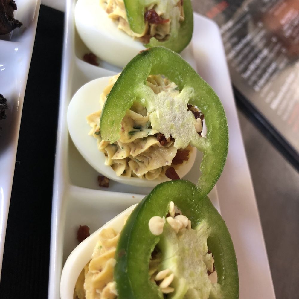 The Tipsy Boar - Deviled eggs - New American Near Me - Hollywood, Florida The Tipsy Boar - Deviled eggs - New American Near Me - Hollywood, Florida