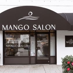 Mango Salon - Gayton Crossing - The front entrance to Mango Salon Gayton Crossing, offering a welcoming space for personalized hair services.