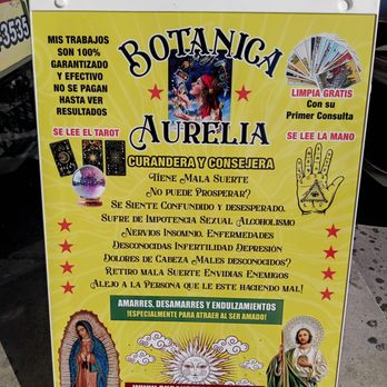 Curandera Aurelia - store sign - Supernatural Readings Near Me - East Los Angeles, California Curandera Aurelia - store sign - Supernatural Readings Near Me - East Los Angeles, California