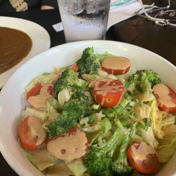 Muracci's Berkeley - side salad (small). i believe the bowl is medium sized - Japanese Curry Near Me - Berkeley, California