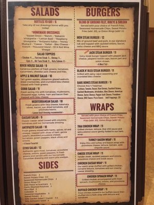 Menu photo 1 River House Cafe Charleroi, PA Menu photo 1 River House Cafe Charleroi, PA