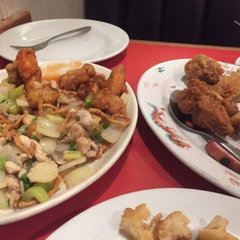 China Hut - So much food leftover. Not impressed! - Chinese Near Me - Grants Pass, Oregon
