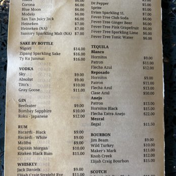 LeDu Thai - Drinks - Thai Near Me - Phoenix, Arizona