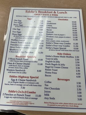 Eddie's Breakfast & Lunch by null