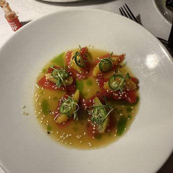 The Gage - Tuna Crudo* - New American Near Me - Chicago, Illinois The Gage - Tuna Crudo* - New American Near Me - Chicago, Illinois