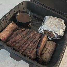 Brisket and cornbread