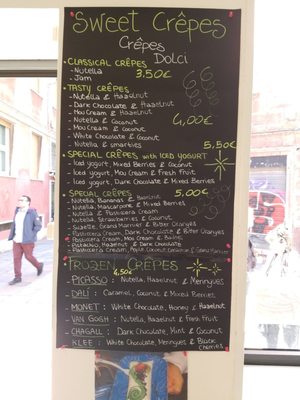 Menu photo 2 Yogurt Creperia Marie Venezia, VE Menu photo 2 Yogurt Creperia Marie Venezia, VE