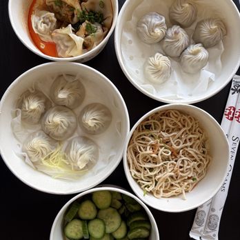 Seven Grams - Seven Grams XLB 6pcs, Taro XLB 6pcs, Cucumber Salad, Shredded Bean Curd, Wonton With Chili Sauce 6pcs - Chinese Near Me - Tustin, California Seven Grams - Seven Grams XLB 6pcs, Taro XLB 6pcs, Cucumber Salad, Shredded Bean Curd, Wonton With Chili Sauce 6pcs - Chinese Near Me - Tustin, California