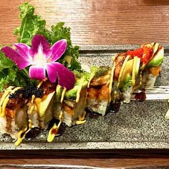 Shoku Sushi & Bar - Rainbow Rolls - Japanese Near Me - Monroe, North Carolina