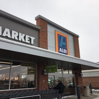 ALDI - Nice and new store front - Grocery Near Me - Plainfield, Illinois