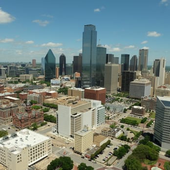 Reunion Tower - View from the Reunion Tower on Dallas - Landmarks & Historical Buildings Near Me - Dallas, Texas