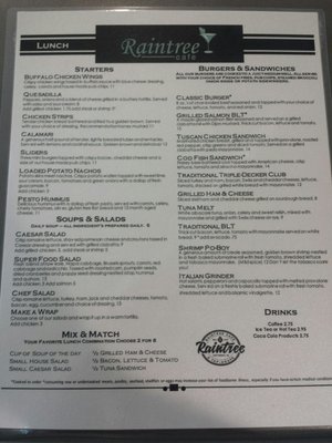 Menu photo 3 Raintree Cafe Scottsdale, AZ Menu photo 3 Raintree Cafe Scottsdale, AZ