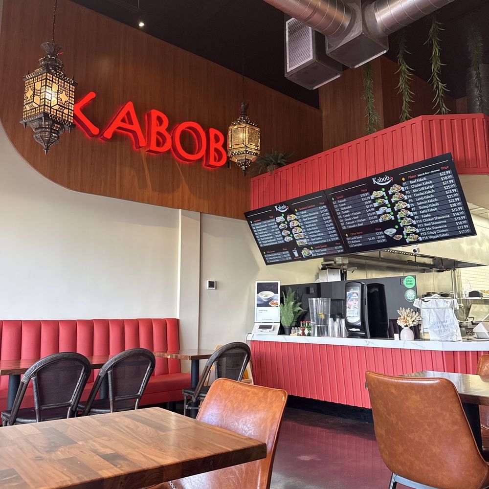 Mediterranean Kebob Station - Sitting area - Mediterranean Near Me - Walnut, California