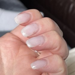 Fingers and Toes - Dip powder manicure. uneven, and peeling and chipping after only 5 days