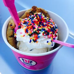 Baskin-Robbins - *NEW* Warm Cookie (pick from a variety) Sundae on a Sunday with my Baby Love