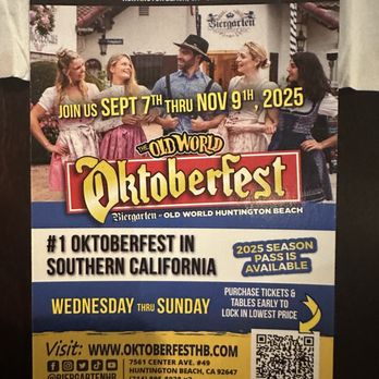 Old World Oktoberfest - Beer, Wine & Spirits Near Me - Huntington Beach, California Old World Oktoberfest - Beer, Wine & Spirits Near Me - Huntington Beach, California