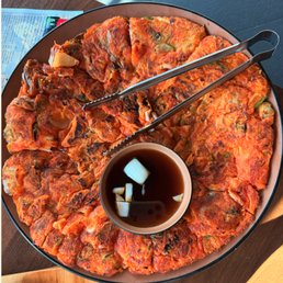 kimichi seafood pancake kimichi seafood pancake