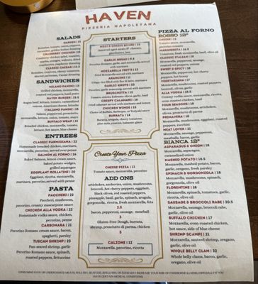 Haven Pizzeria Napoletana by null