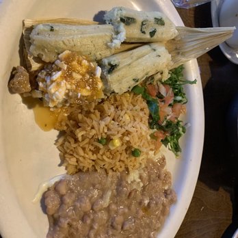Casa Mama - Spinach tamales w/ Guiso - Mexican Near Me - Dallas, Texas