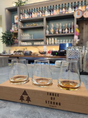 Three of Strong Spirits by null