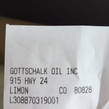 Gottschalk Oil - Gas Stations Near Me - Limon, Colorado Gottschalk Oil - Gas Stations Near Me - Limon, Colorado
