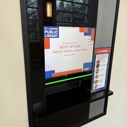 Mt Lebanon Public Library - Book return