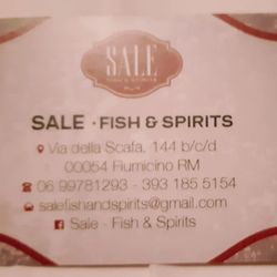 Sale Fish & Spirits - Address and telephone number