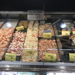 Albertsons - Fresh diversity of meats and fishes.