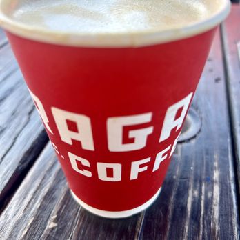Ragamuffin Coffee Roasters - 12oz Oat Milk Latte - Coffee Roasteries Near Me - Oxnard, California