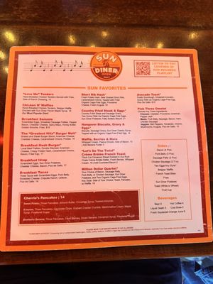 Menu photo 1 Sun Diner Nashville, TN Menu photo 1 Sun Diner Nashville, TN