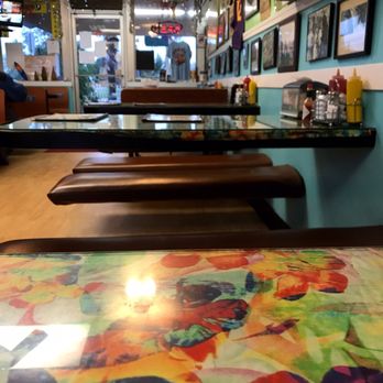 Hula's - Dining room is interesting, benches and tables, not booths - American Near Me - Escalon, California Hula's - Dining room is interesting, benches and tables, not booths - American Near Me - Escalon, California