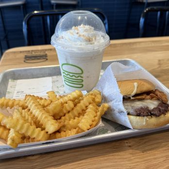 Shake Shack - The $22 lunch. - Burgers Near Me - Houston, Texas