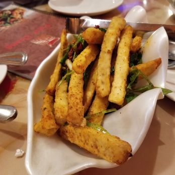 Peter Chang - Dry-fried Eggplant appetizer - Asian Fusion Near Me - Glen Allen, Virginia