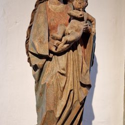 Rosgartenmuseum - Skulptur (Maria mit Kind)