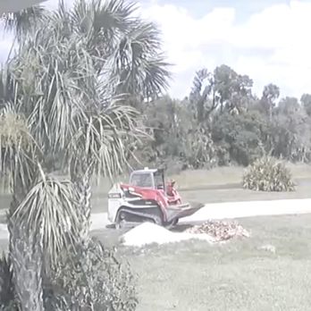 Jackson Pools - Skid steer dropping his dirt bucket in my yard. Left considerable uneven surface after running over property several times. - Pool & Hot Tub Service Near Me - Fort Myers, Florida