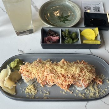 Kusshi - Roll + Oshinko Japanese Pickles + japanese highball - Sushi Bars Near Me - Arlington, Virginia Kusshi - Roll + Oshinko Japanese Pickles + japanese highball - Sushi Bars Near Me - Arlington, Virginia