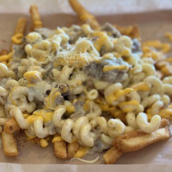 Hydes Slydes - The French Dip Mac & Cheese Fries - Burgers Near Me - Omaha, Nebraska Hydes Slydes - The French Dip Mac & Cheese Fries - Burgers Near Me - Omaha, Nebraska