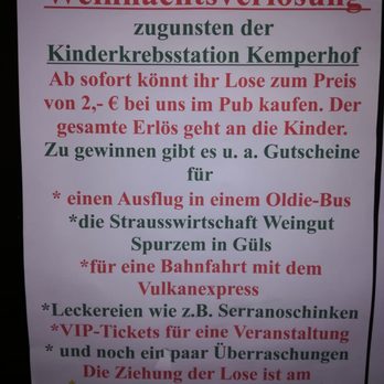 Piper's Corner-Celtic Irish Pub - Benefiz-Tombola - Irish Pub Near Me - Koblenz, RP Piper's Corner-Celtic Irish Pub - Benefiz-Tombola - Irish Pub Near Me - Koblenz, RP