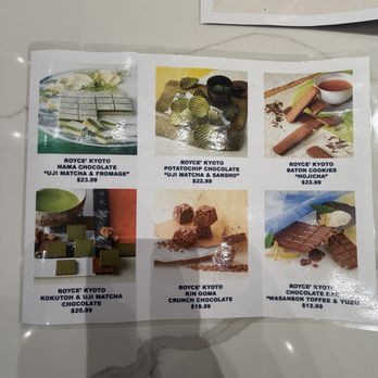 Royce Chocolate - Menu - Chocolatiers & Shops Near Me - Las Vegas, Nevada Royce Chocolate - Menu - Chocolatiers & Shops Near Me - Las Vegas, Nevada