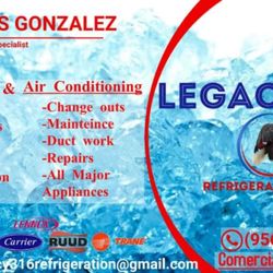 Legacy 316 Refrigeration & AC - Air conditioning and refrigeration services