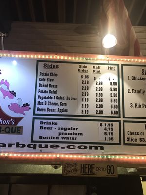 Menu photo 8 Jack's Bar-B-Que Nashville, TN Menu photo 8 Jack's Bar-B-Que Nashville, TN