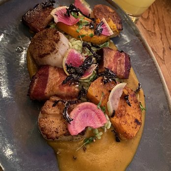 Coasterra - Seared Dayboat Scallops - Mexican Near Me - San Diego, California Coasterra - Seared Dayboat Scallops - Mexican Near Me - San Diego, California