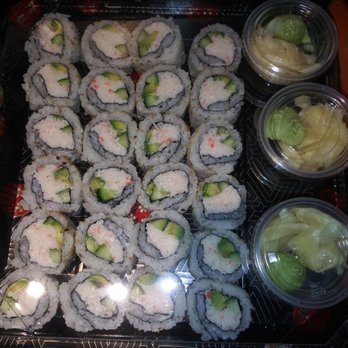 SushiMan - Cali party platter missing 8 pieces because I ate them! - Japanese Near Me - San Diego, California SushiMan - Cali party platter missing 8 pieces because I ate them! - Japanese Near Me - San Diego, California