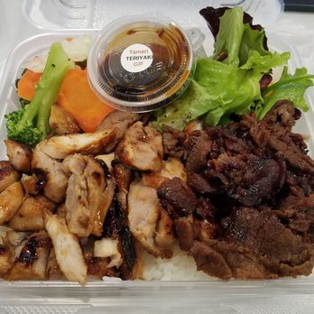 Kabuto - Dragon Box for lunch. Veggies, salad, beef, chicken, and rice. Can't go wrong. - Japanese Near Me - Seal Beach, California Kabuto - Dragon Box for lunch. Veggies, salad, beef, chicken, and rice. Can't go wrong. - Japanese Near Me - Seal Beach, California