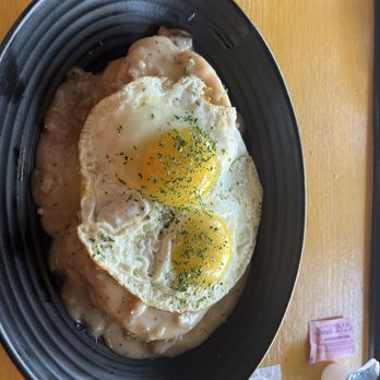 The Brunch Spot - Biscuits and Gravy with 2 eggs on top. All the meals are hardy and filling. Well worth the visit. - Breakfast & Brunch Near Me - Converse, Texas The Brunch Spot - Biscuits and Gravy with 2 eggs on top. All the meals are hardy and filling. Well worth the visit. - Breakfast & Brunch Near Me - Converse, Texas