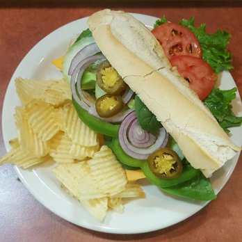 Sunny's Cafe - a sandwich and chips on a plate - Breakfast & Brunch Near Me - Buhler, Kansas